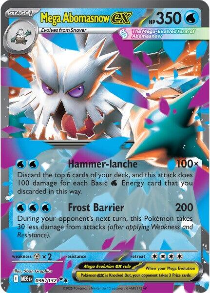 Mega Abomasnow ex - 036/132 | Local Legends