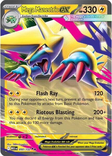 Mega Manectric ex - 050/132 | Local Legends