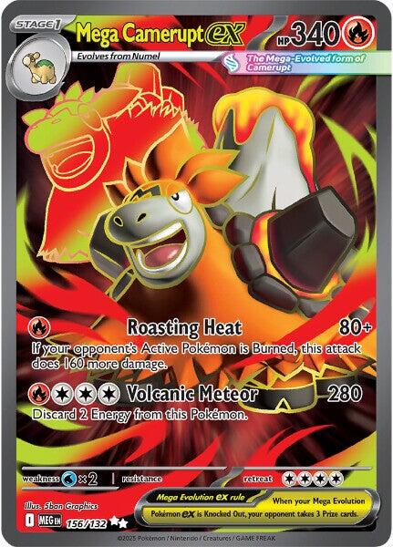 Mega Camerupt ex - 156/132 | Local Legends