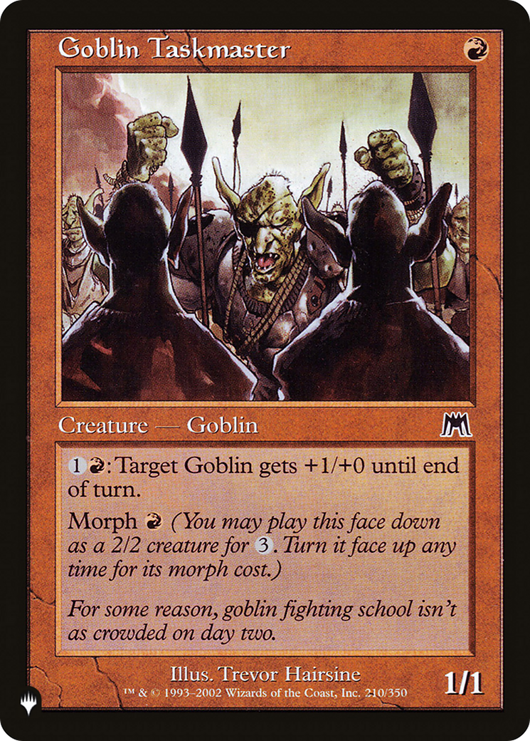 Goblin Taskmaster [The List] | Local Legends