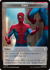 Copy // Human Citizen Double-Sided Token [Marvel's Spider-Man Tokens] | Local Legends