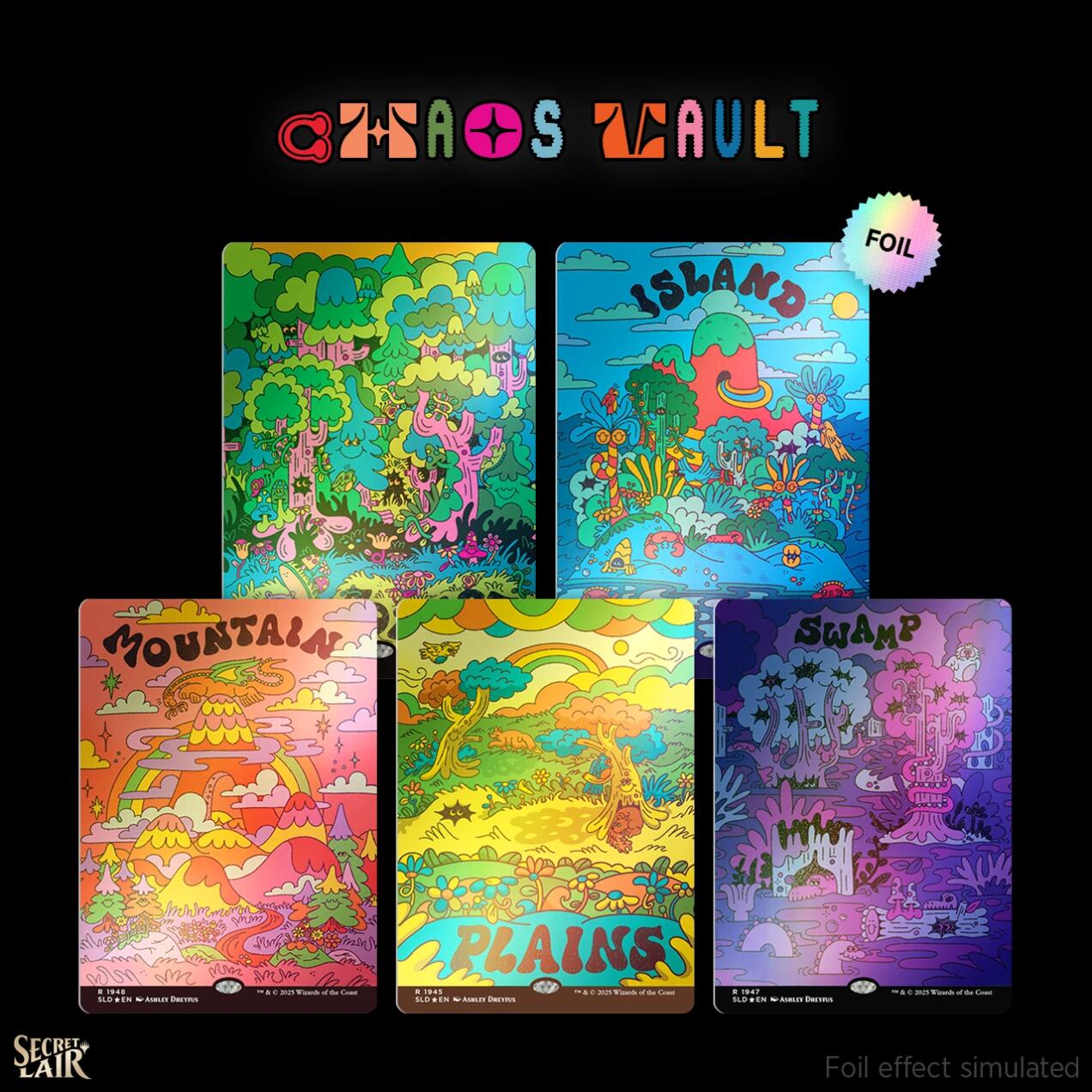 Secret Lair Drop: Flower Power (Rainbow Foil Edition) | Local Legends