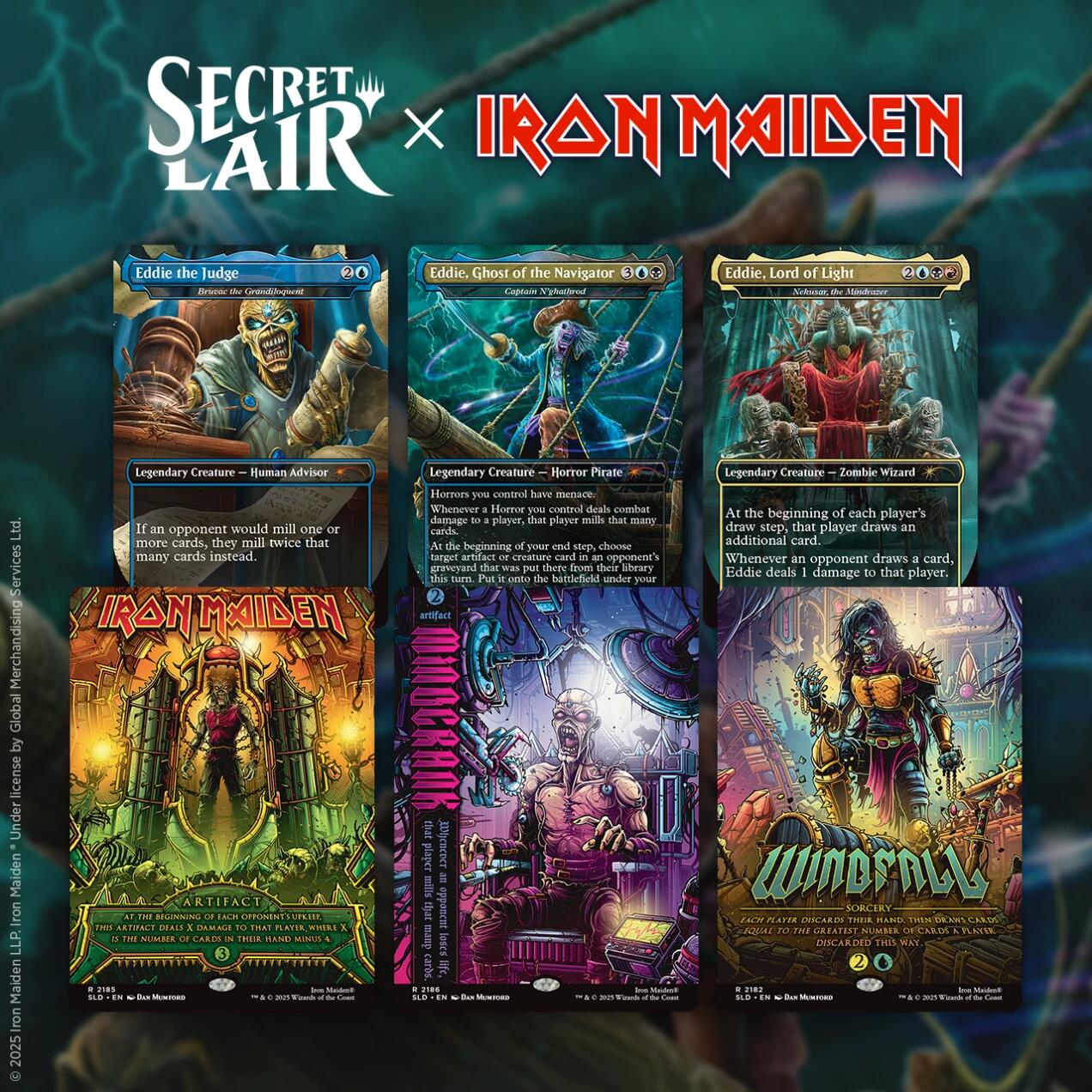 Secret Lair: Drop Series - Secret Lair x Iron Maiden: Eddie Unchained (Non-Foil Edition) | Local Legends