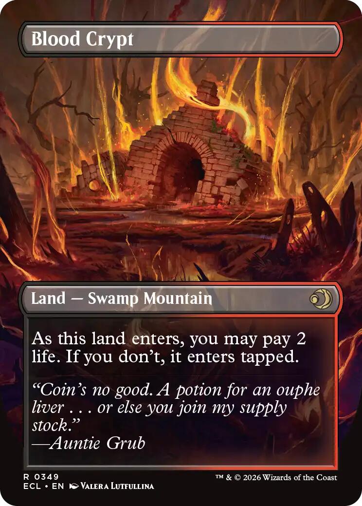 Blood Crypt (Borderless) [Lorwyn Eclipsed] | Local Legends