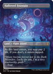 Hallowed Fountain (Borderless) [Lorwyn Eclipsed] | Local Legends