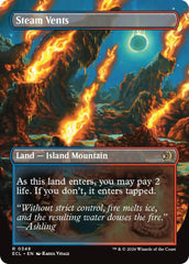 Steam Vents (Borderless) [Lorwyn Eclipsed] | Local Legends