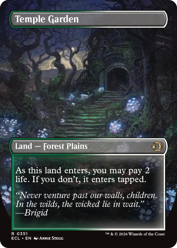 Temple Garden (Borderless) [Lorwyn Eclipsed] | Local Legends