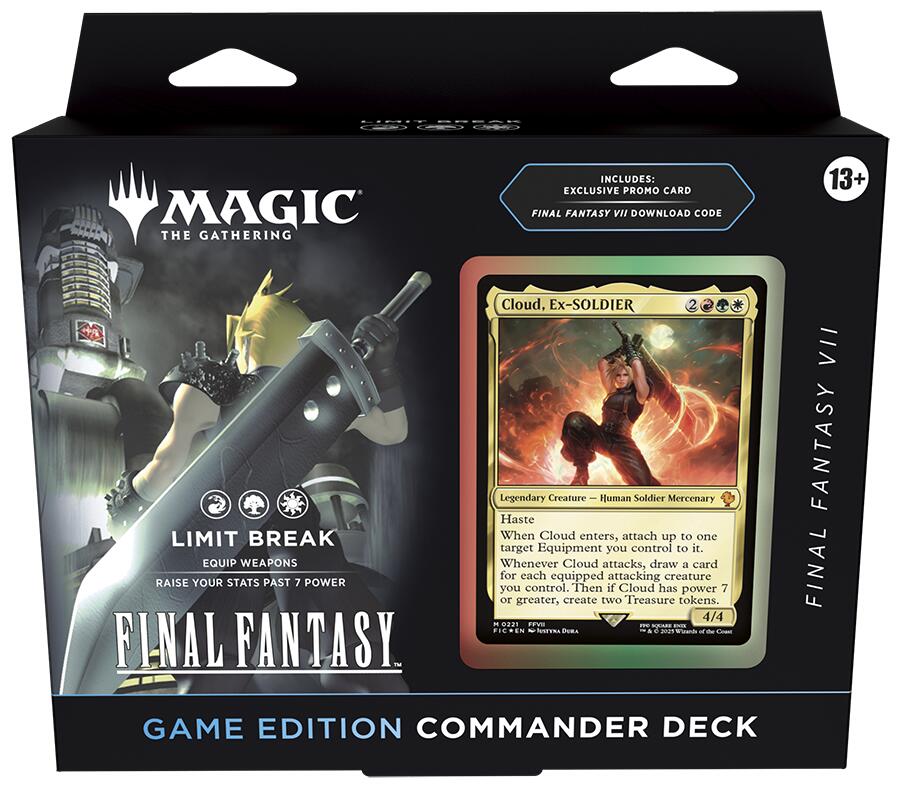 FINAL FANTASY - Commander Deck (FINAL FANTASY VII Limit Break - Game Edition) | Local Legends