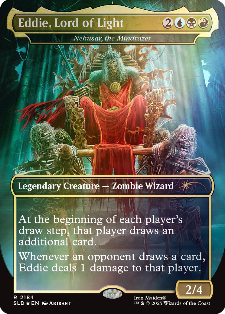 Eddie, Lord of Light - Nekusar, the Mindrazer (Rainbow Foil) | Local Legends