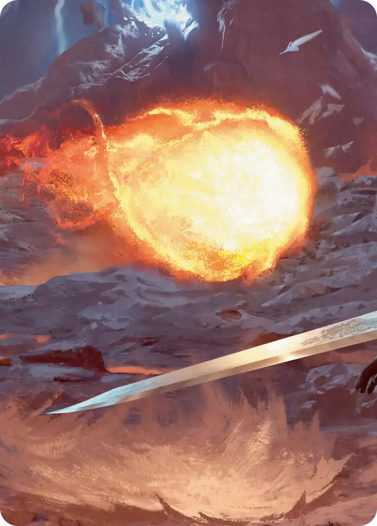 Duelist's Flame Scene Art Card [FINAL FANTASY Art Series] | Local Legends