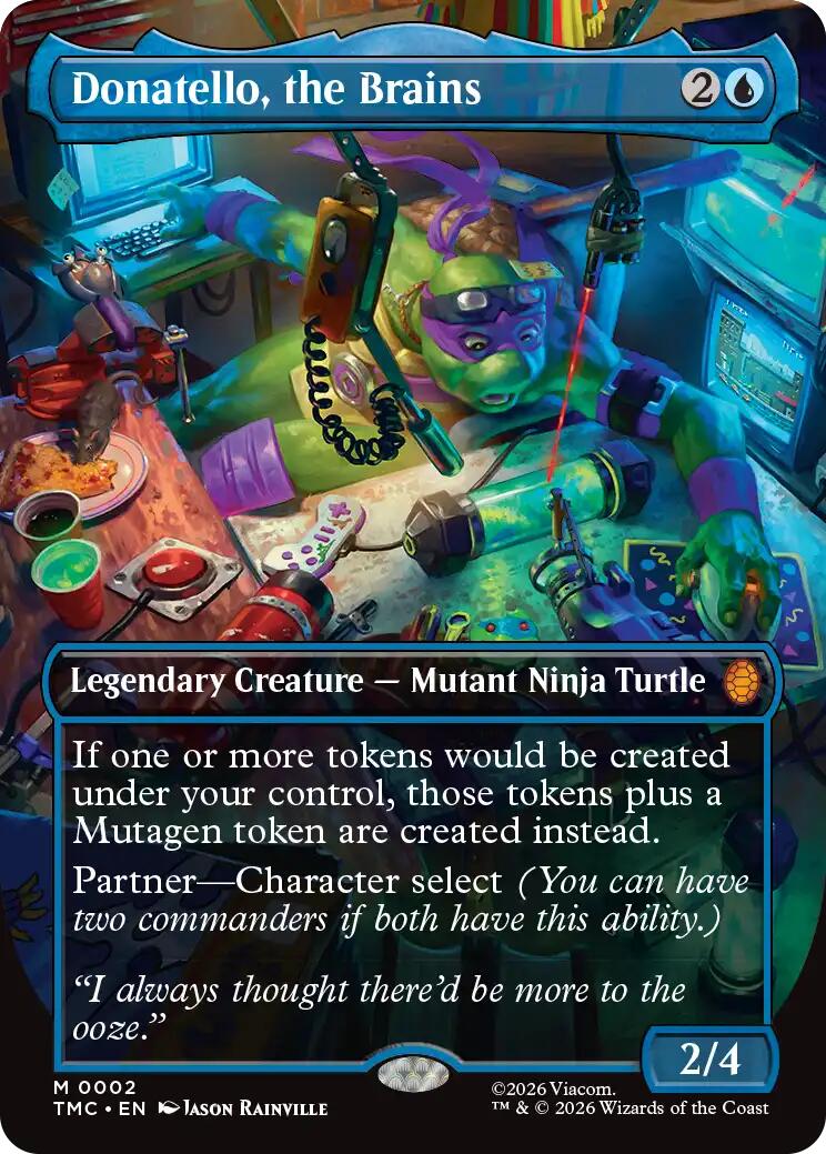 Donatello, the Brains (0002) (Borderless) | Local Legends
