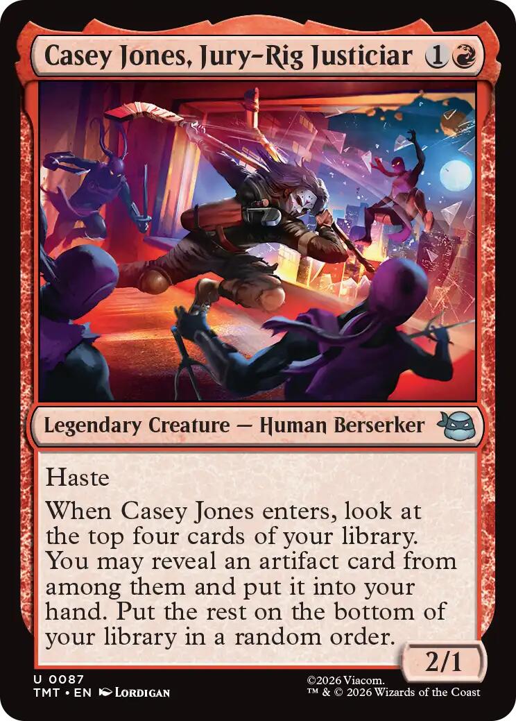 Casey Jones, Jury-Rig Justiciar | Local Legends