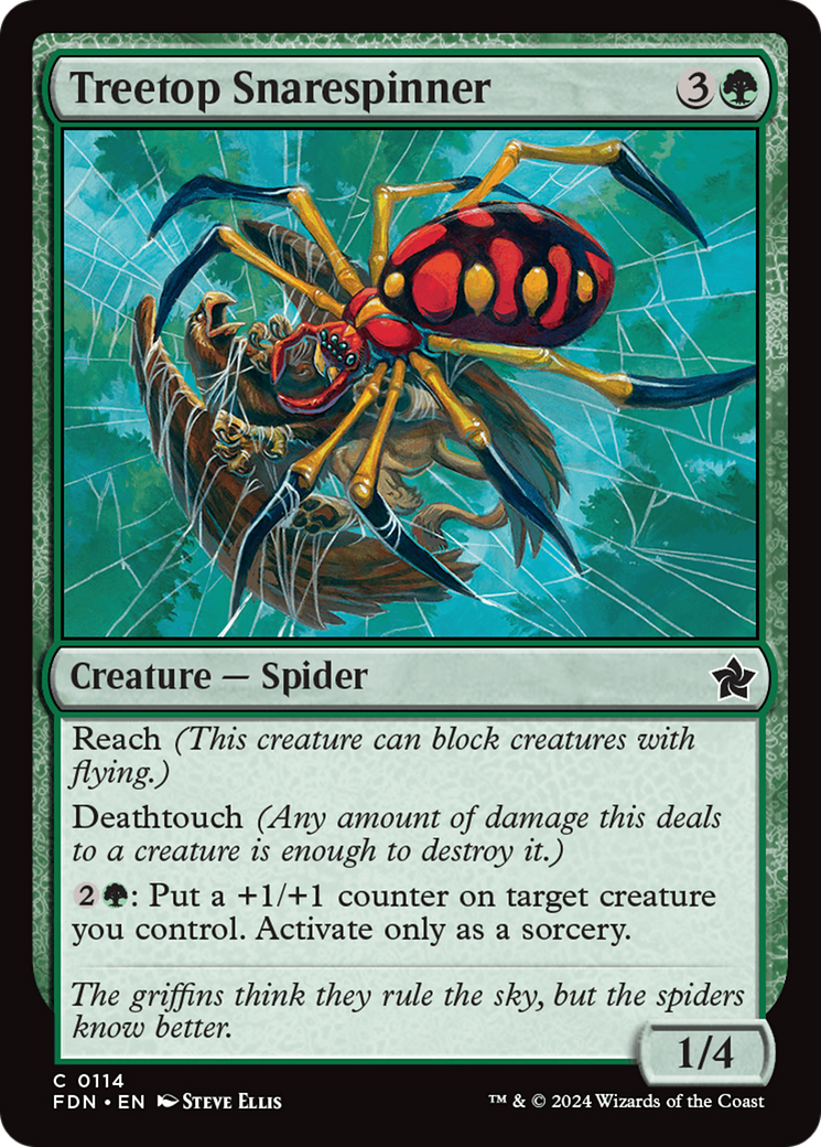 Treetop Snarespinner [Foundations] | Local Legends