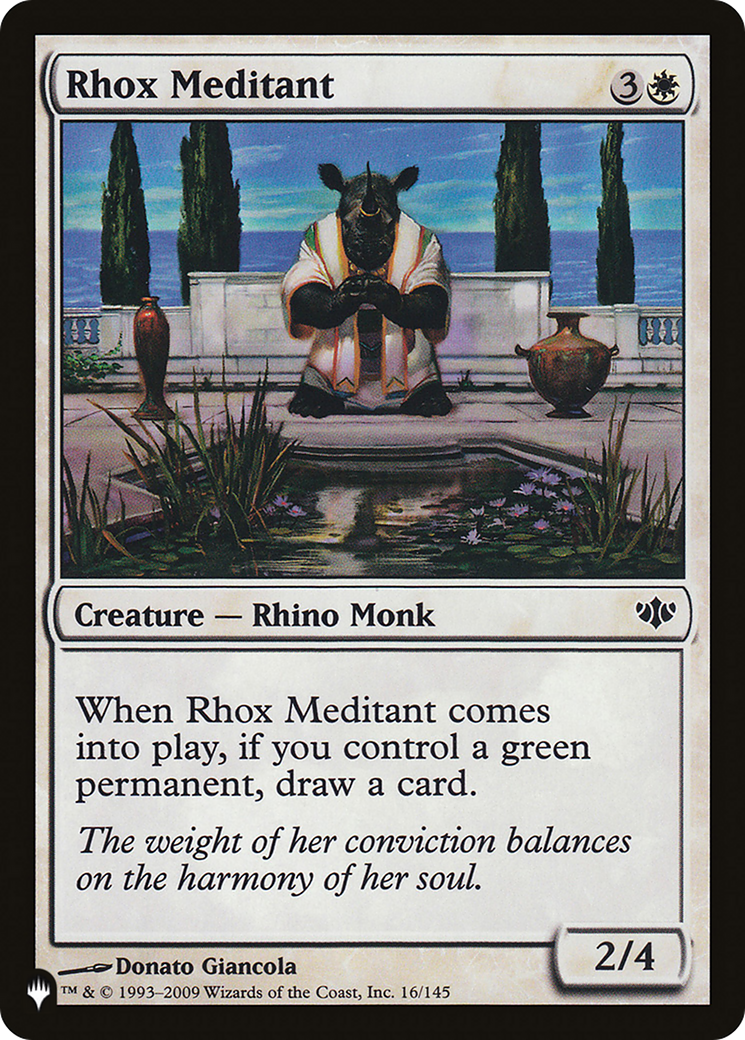 Rhox Meditant [The List] | Local Legends