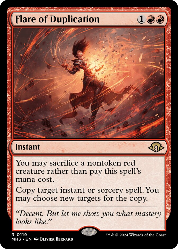 Flare of Duplication [Modern Horizons 3] | Local Legends