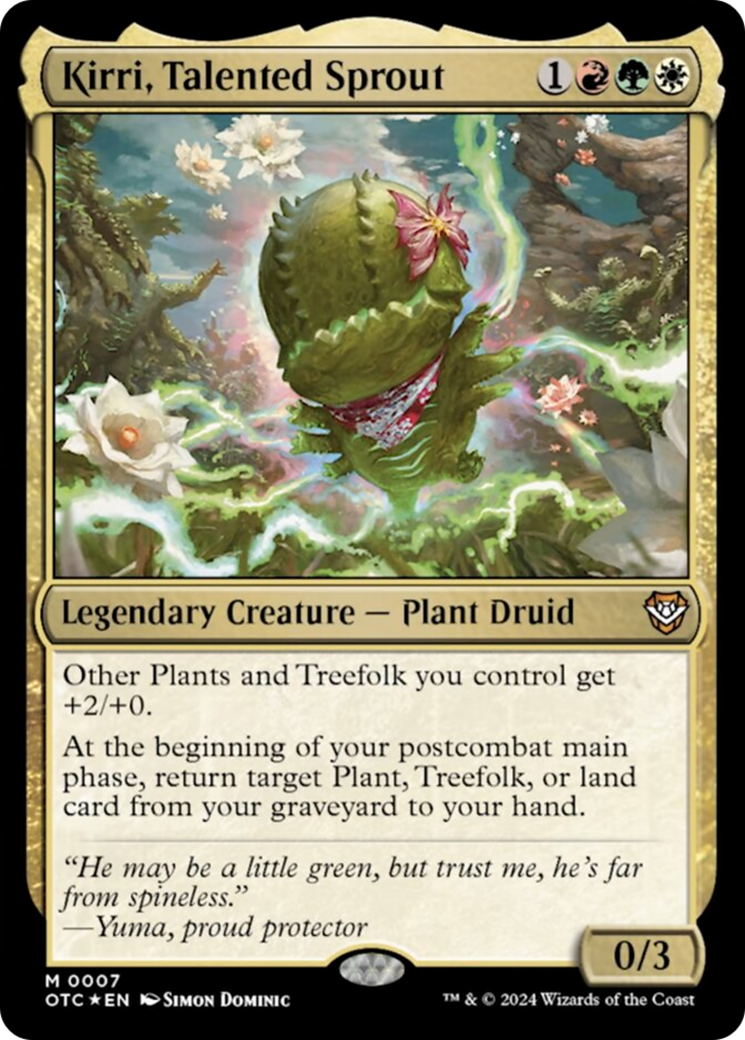 Kirri, Talented Sprout [Outlaws of Thunder Junction Commander] | Local Legends