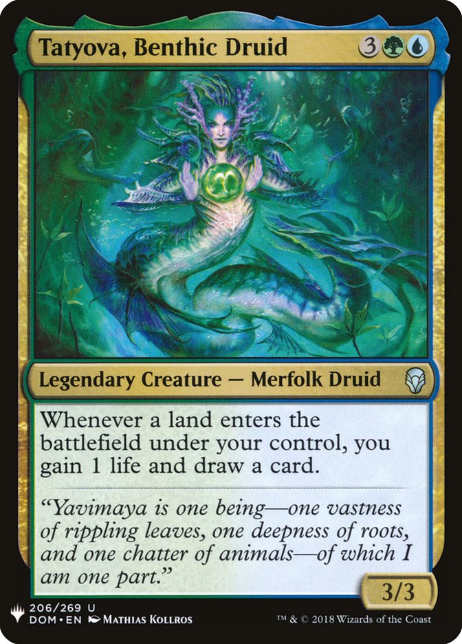 Tatyova, Benthic Druid [Mystery Booster] | Local Legends