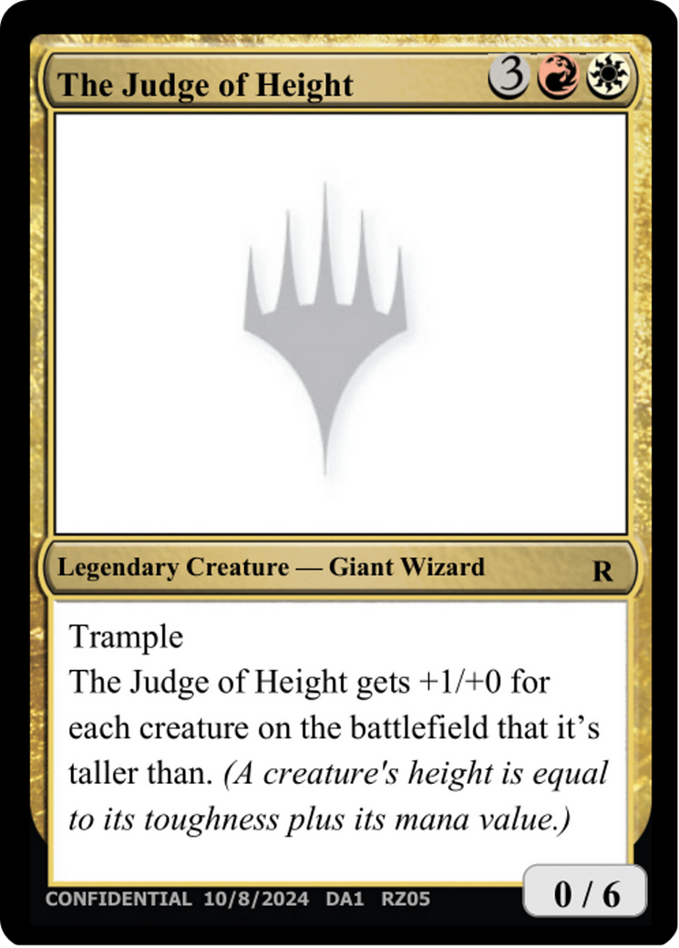 The Judge of Height [Unknown Event] | Local Legends