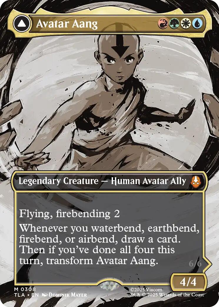 Avatar Aang (Borderless) | Local Legends