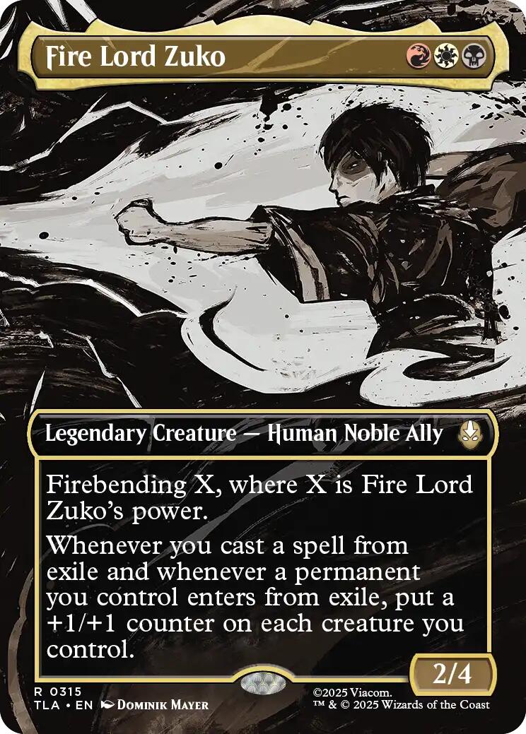 Fire Lord Zuko (Borderless) | Local Legends