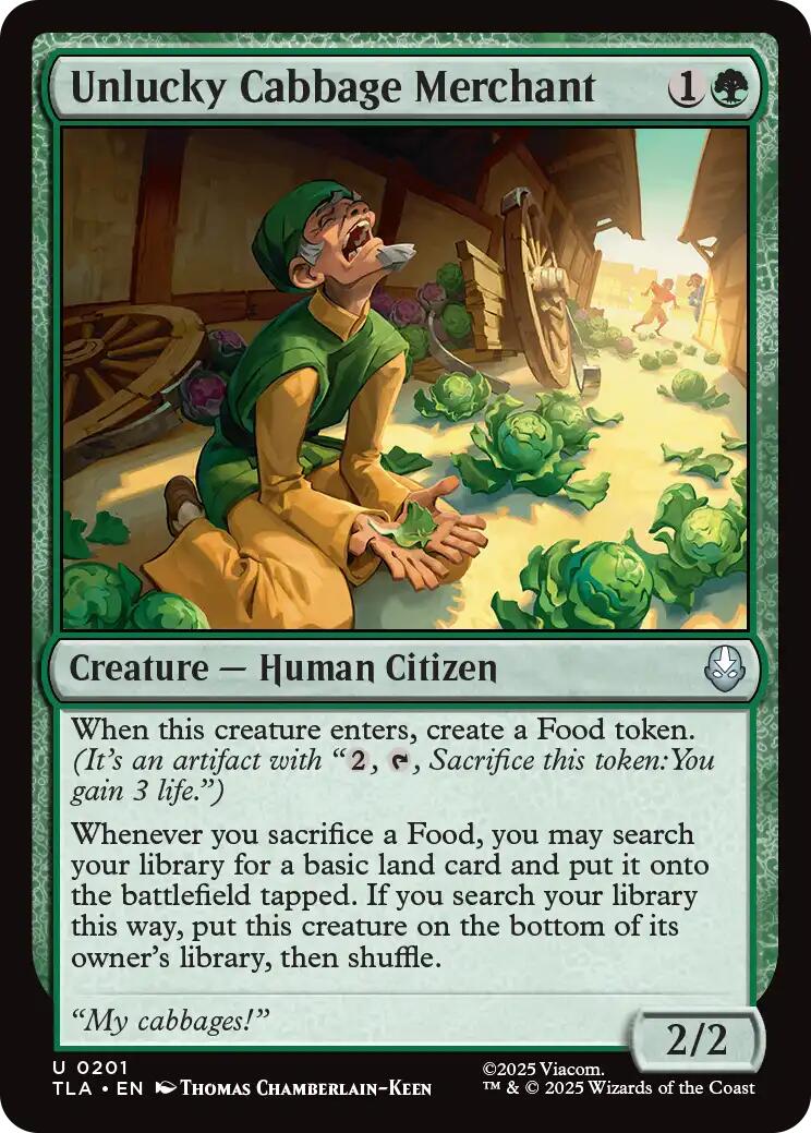 Unlucky Cabbage Merchant | Local Legends