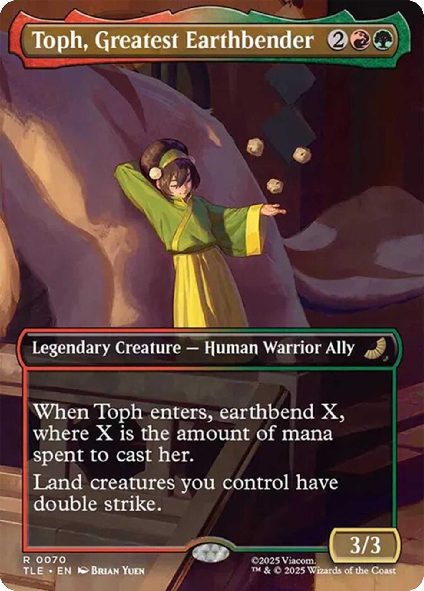 Toph, Greatest Earthbender (Borderless) | Local Legends