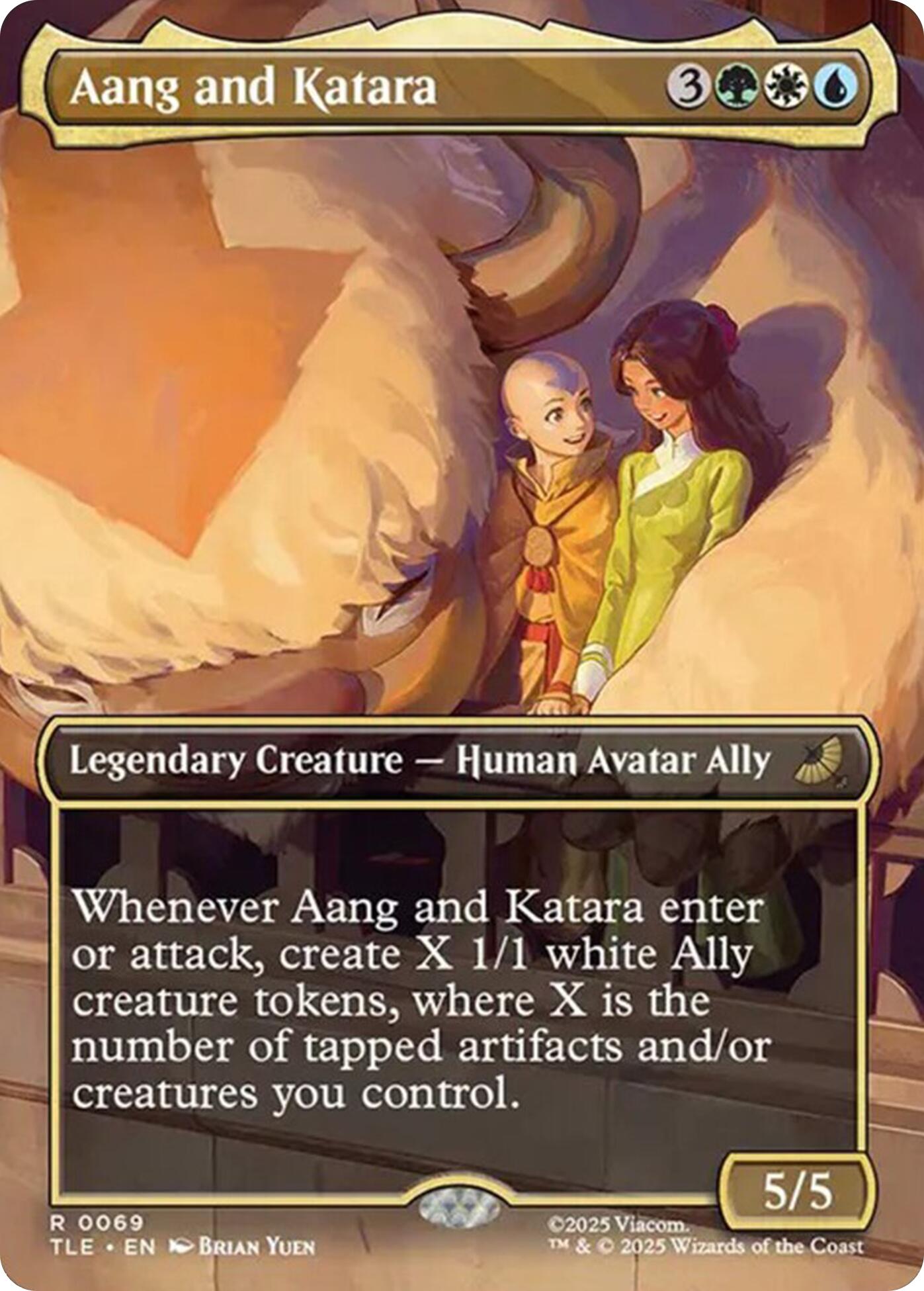Aang and Katara (Borderless) | Local Legends