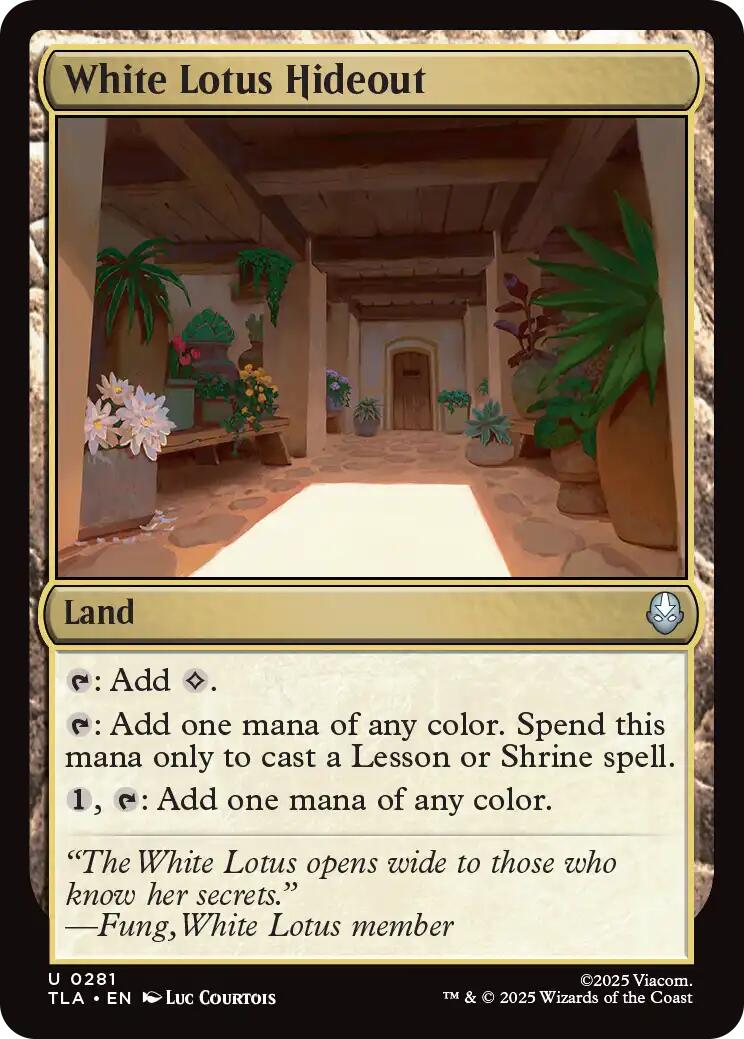 White Lotus Hideout | Local Legends