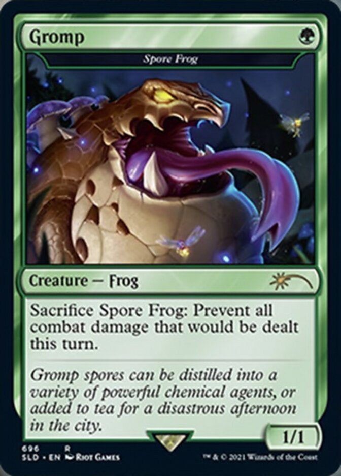 Spore Frog - Gromp [Secret Lair Drop Promos] | Local Legends