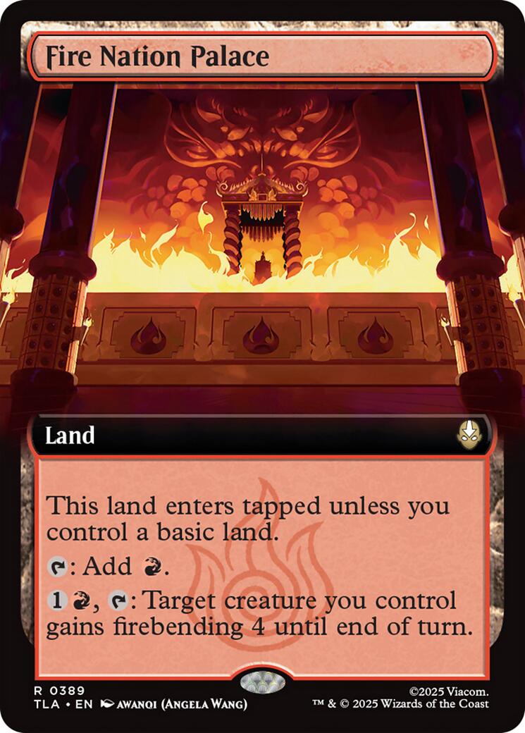 Fire Nation Palace (Extended Art) | Local Legends