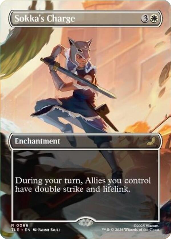 Sokka's Charge (Borderless) | Local Legends