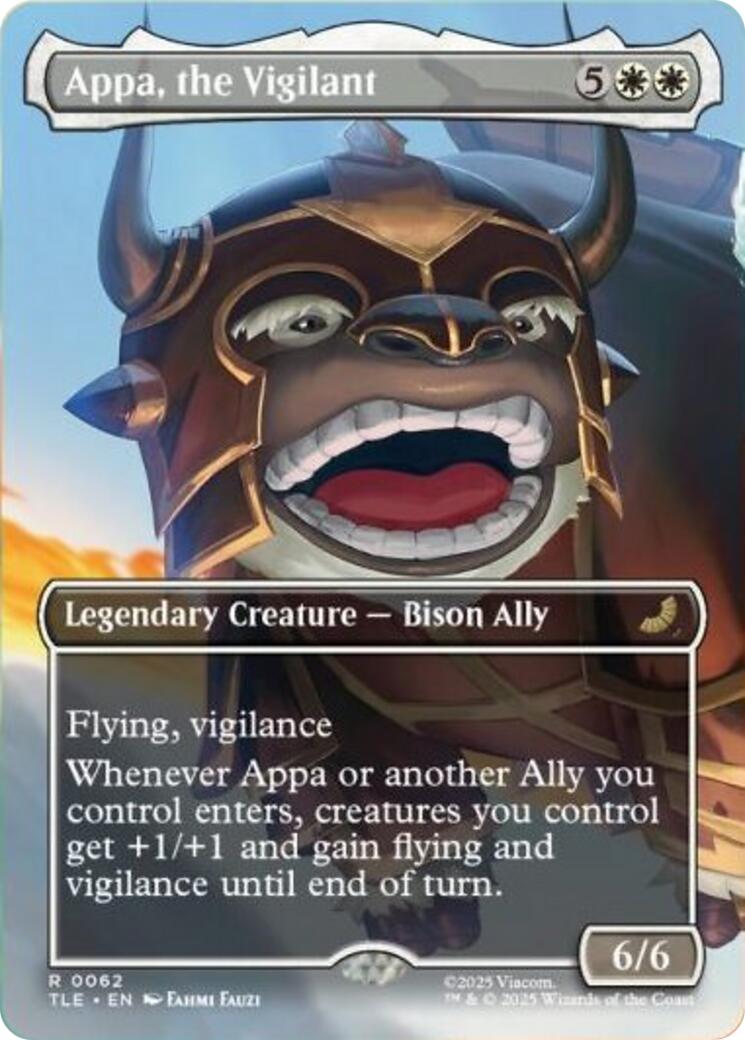 Appa, the Vigilant (Borderless) | Local Legends