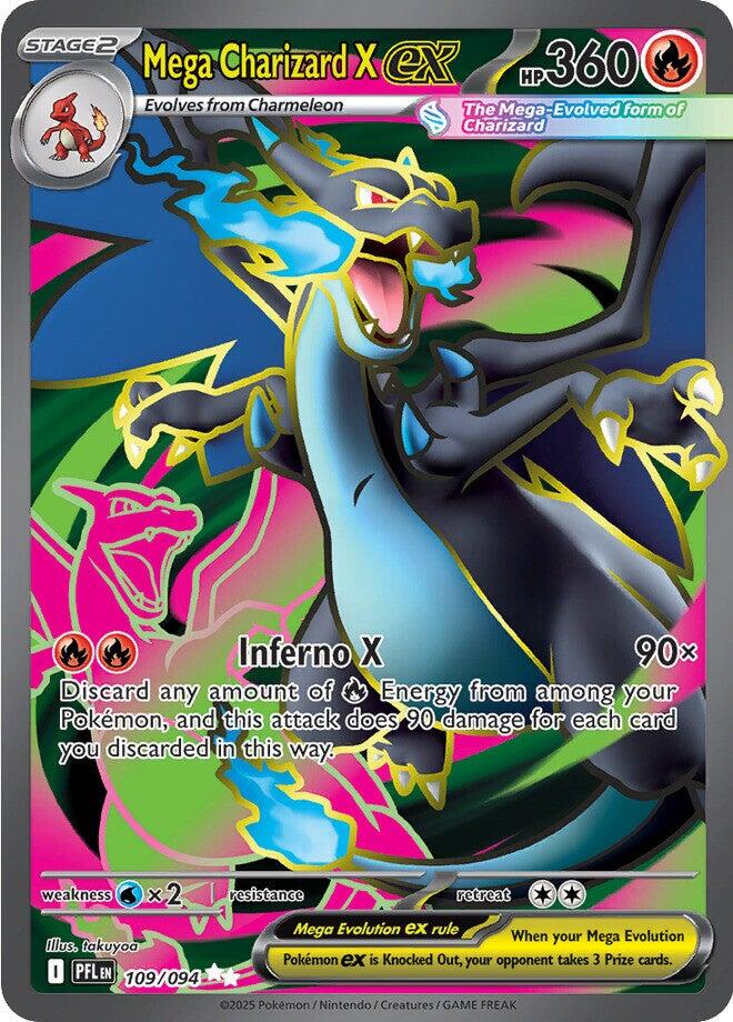 Mega Charizard X ex - 109/094 | Local Legends