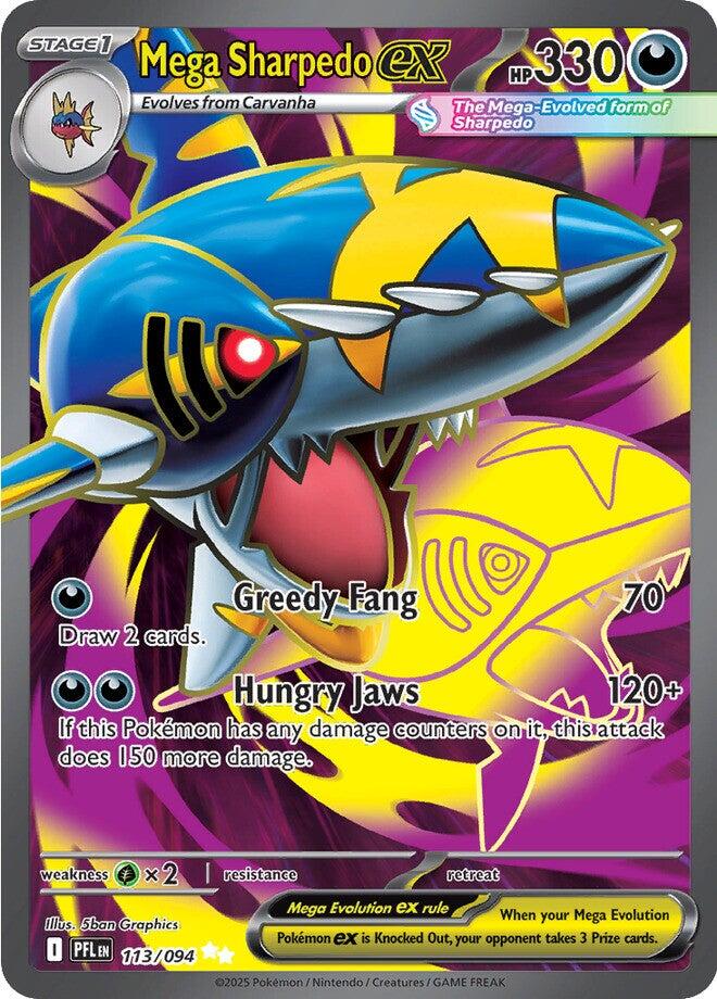 Mega Sharpedo ex - 113/094 | Local Legends