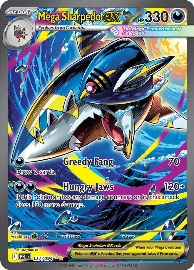 Mega Sharpedo ex - 127/094 | Local Legends