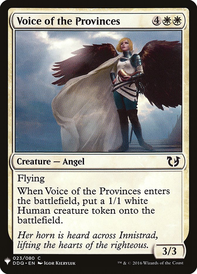 Voice of the Provinces [Mystery Booster] | Golgari Games