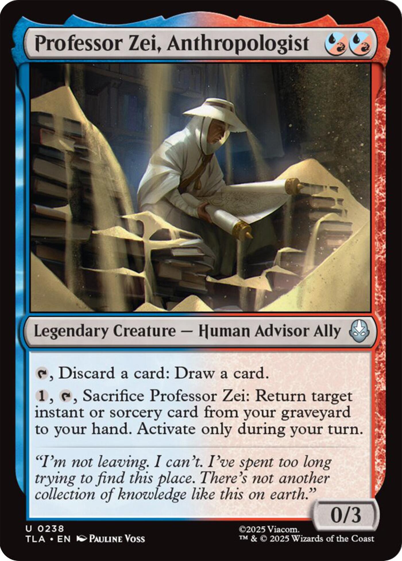 Professor Zei, Anthropologist | Local Legends