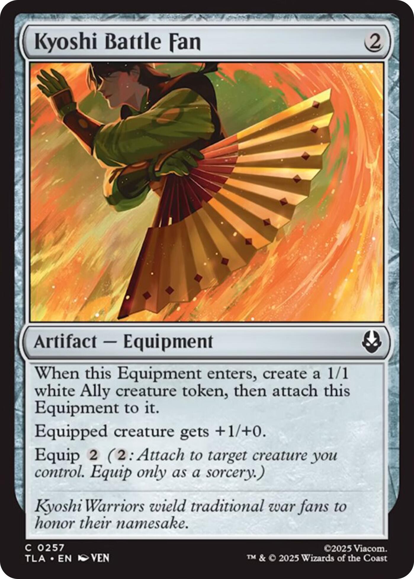 Kyoshi Battle Fan | Local Legends