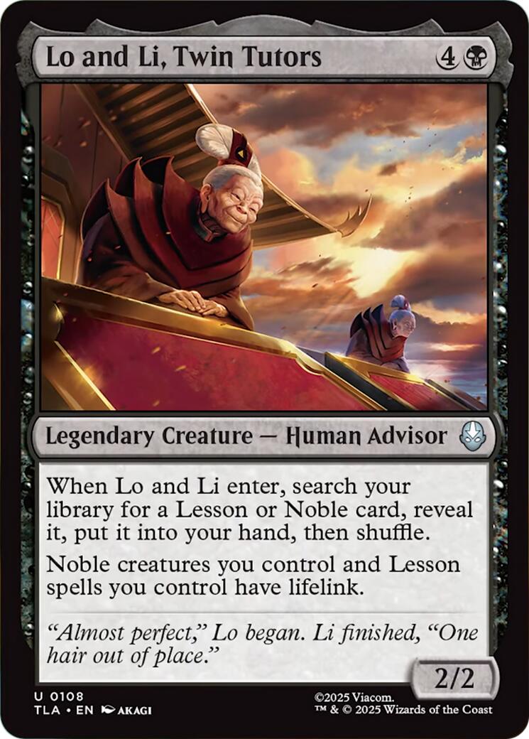 Lo and Li, Twin Tutors | Local Legends