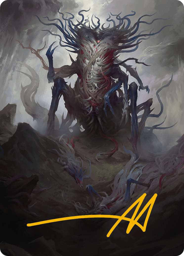 Azlask, the Swelling Scourge Art Card (Gold-Stamped Signature) [Modern Horizons 3 Art Series] | Local Legends