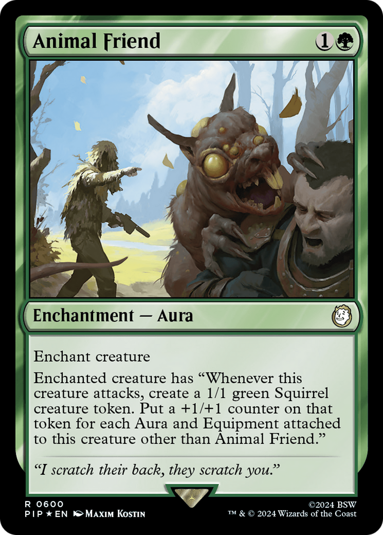 Animal Friend (Surge Foil) [Fallout] | Local Legends