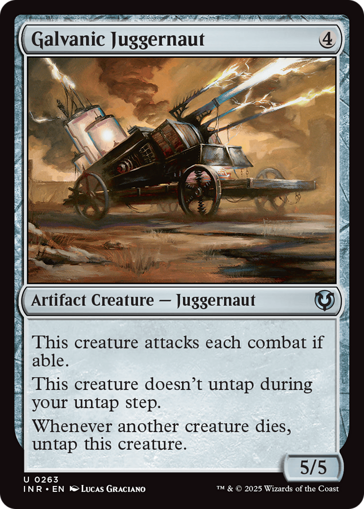 Galvanic Juggernaut [Innistrad Remastered] | Local Legends