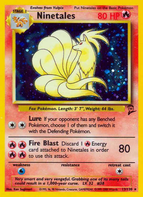 Ninetales (13/130) [Base Set 2] | Local Legends