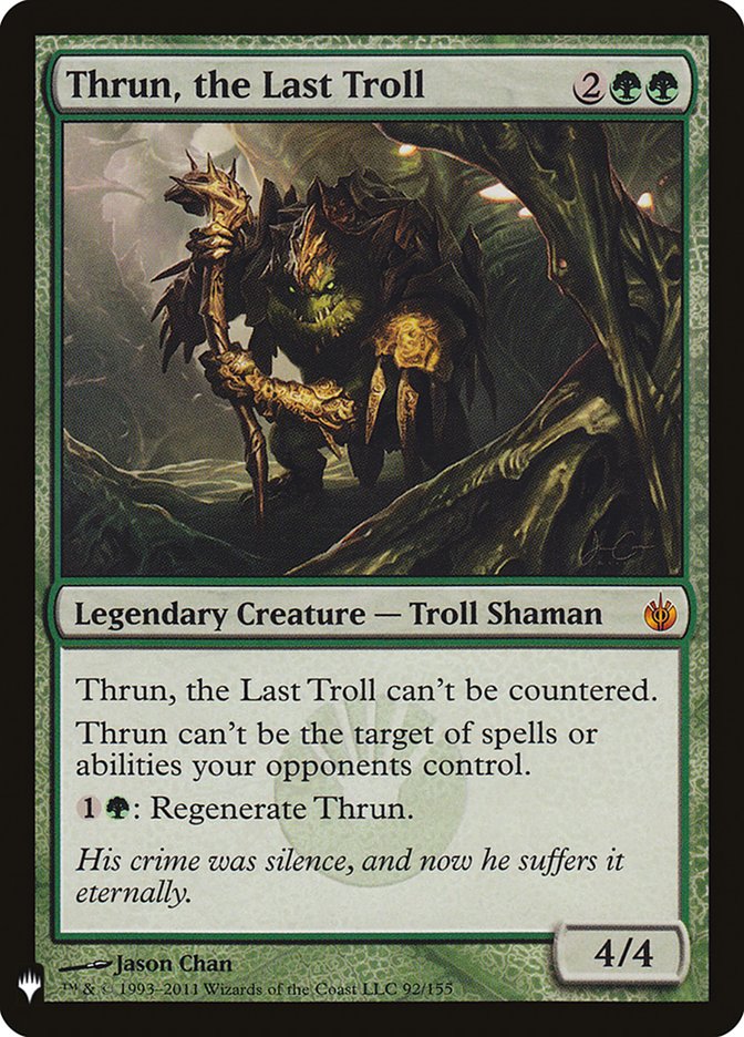 Thrun, the Last Troll [Mystery Booster] | Local Legends