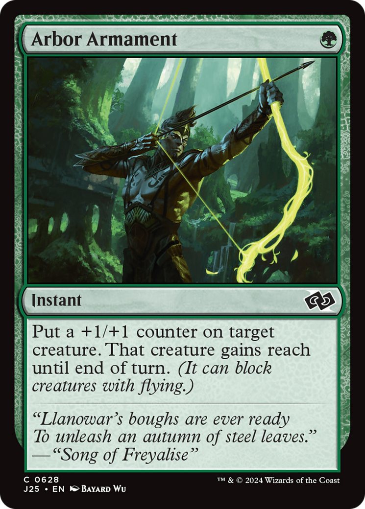 Arbor Armament [Foundations Jumpstart] | Local Legends