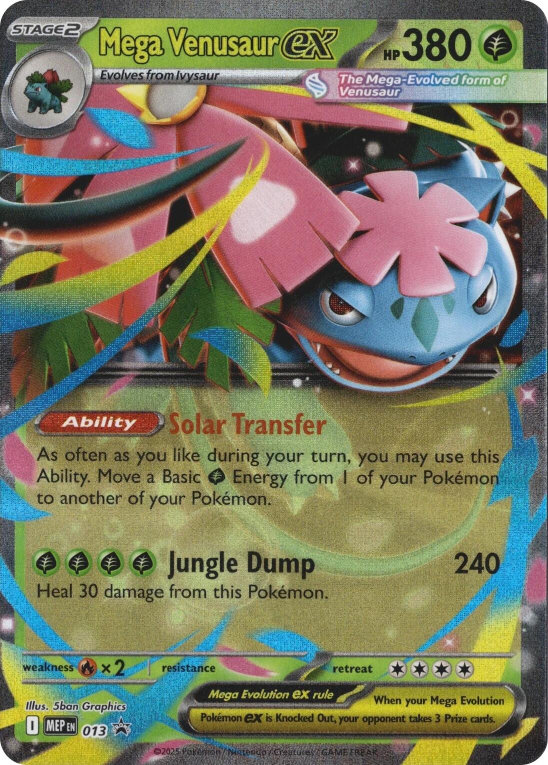 Mega Venusaur ex - 013 | Local Legends