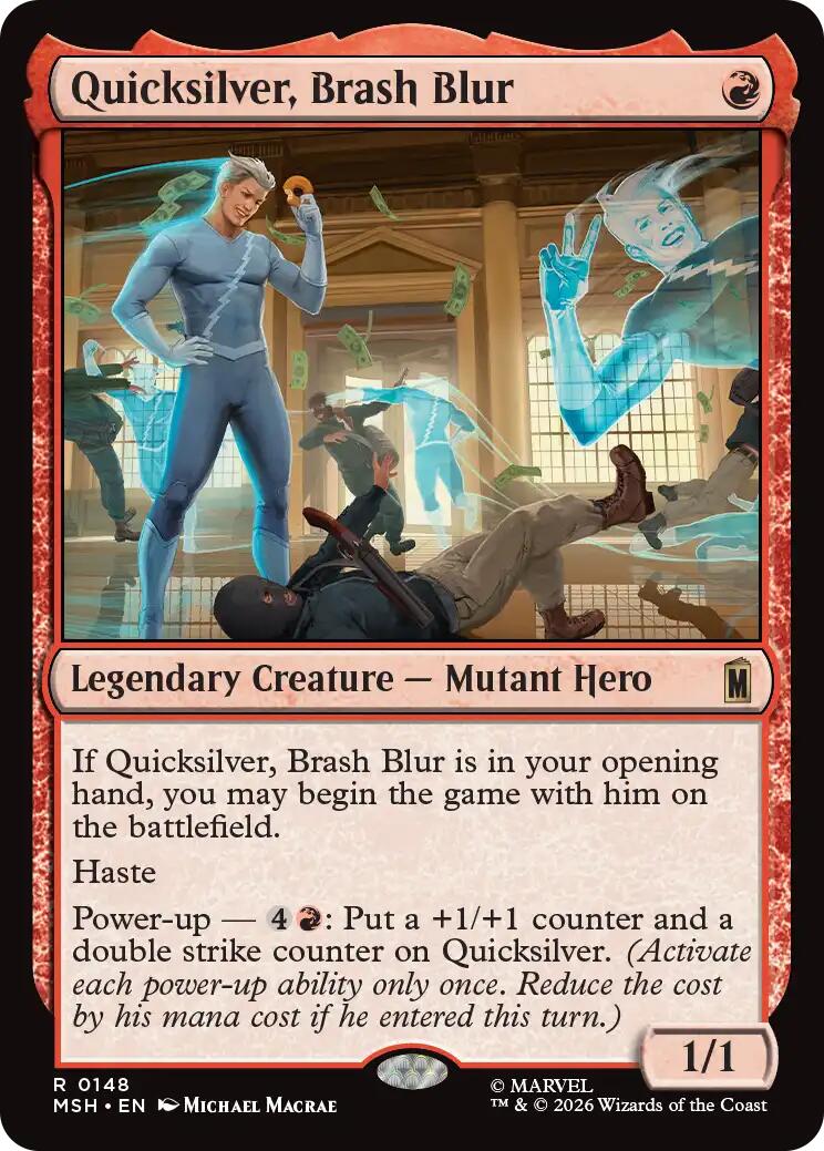 Quicksilver, Brash Blur | Local Legends