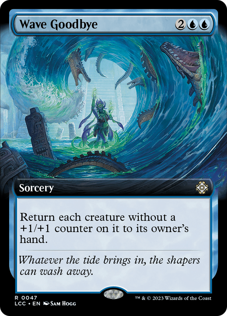 Wave Goodbye (Extended Art) [The Lost Caverns of Ixalan Commander] | Local Legends