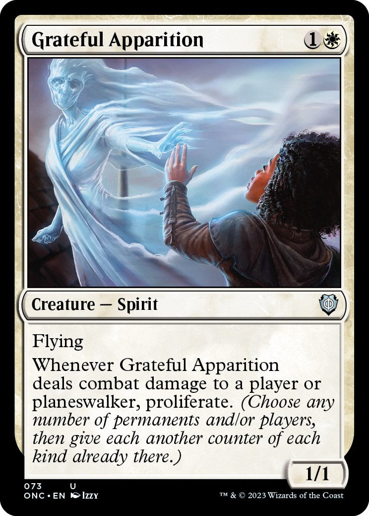 Grateful Apparition [Phyrexia: All Will Be One Commander] | Golgari Games