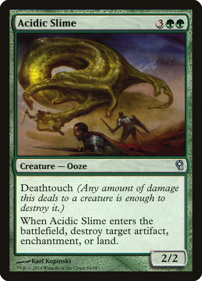 Acidic Slime [Duel Decks: Jace vs. Vraska] | Golgari Games